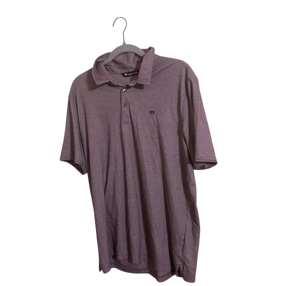 Travis Mathew Purple Polo Shirt Men’s‎ XL - Picture 2 of 8